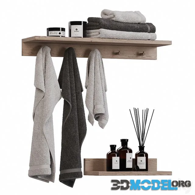 Towels 14 and cosmetic set by KAORI