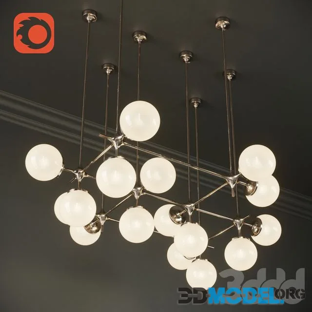 Tribeca Loft Chandelier Maximum