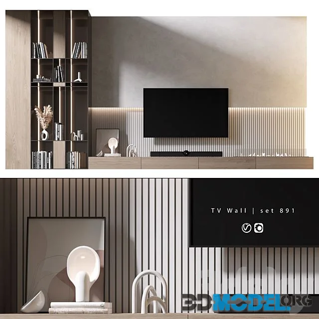 TV Wall Set 891