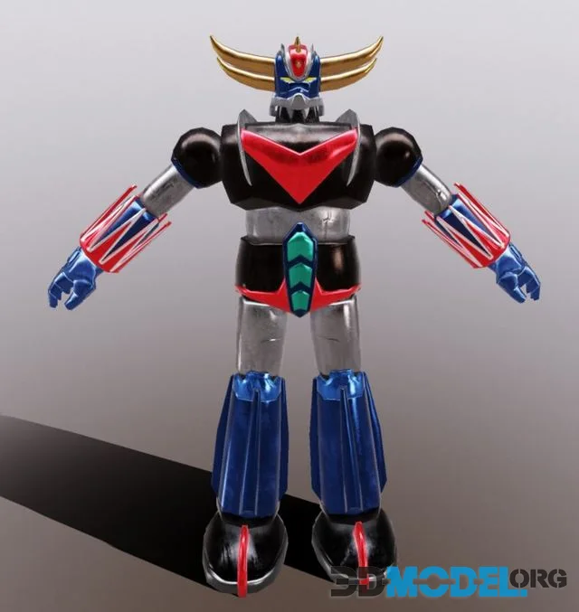 UFO Grendizer Low-poly (PBR)