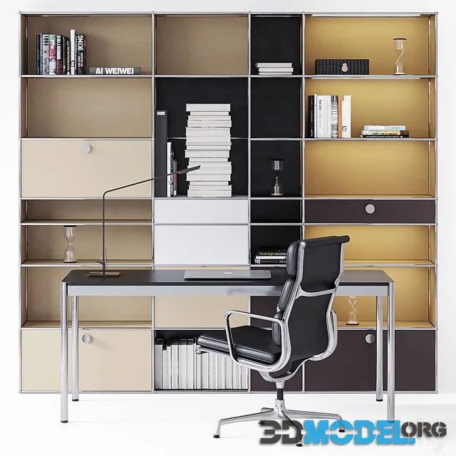 USM Haller & Vitra Office set