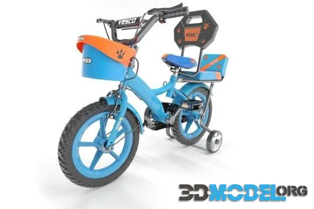 VESCO Kiddo Cycle 14-T Kids Sports Bicycle Training Wheels (PBR)