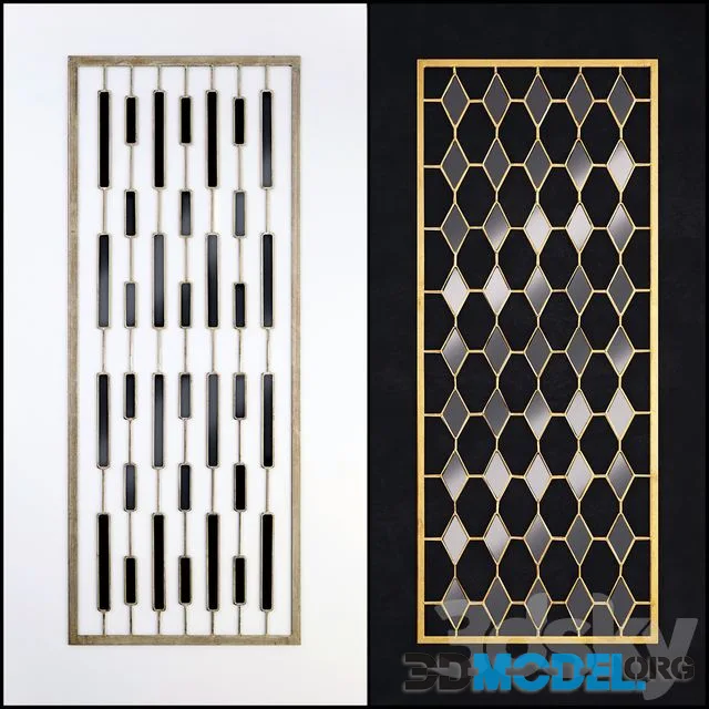 Wall mirror (Collection №8)