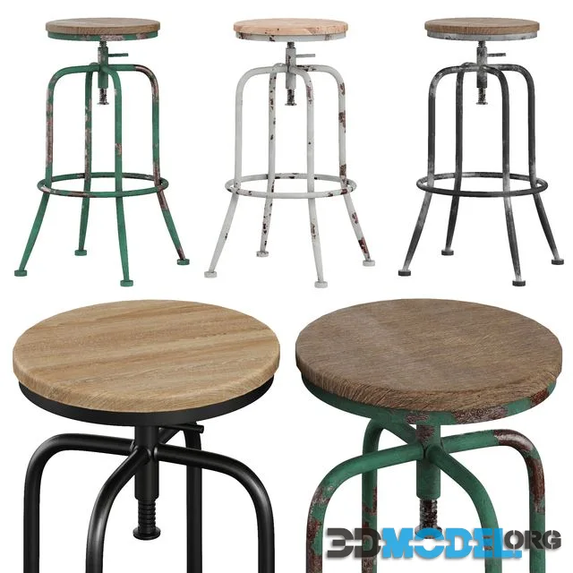 Wayfair Grundy Swivel Bar Stool