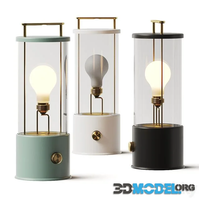 West Elm Tala x Farrow & Ball The Muse Portable Table Lamp
