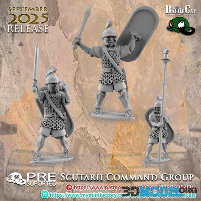 Ancient Iberian Command Group – Printable