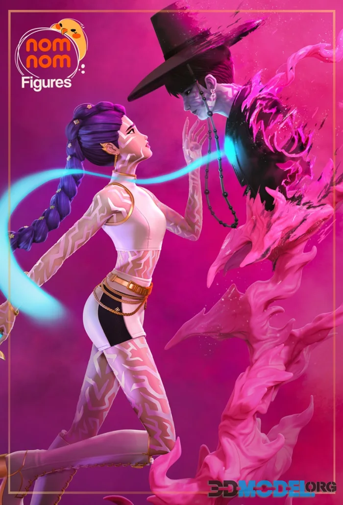 Nomnom Figures - Rumi - Kpop Demon Hunters – Printable