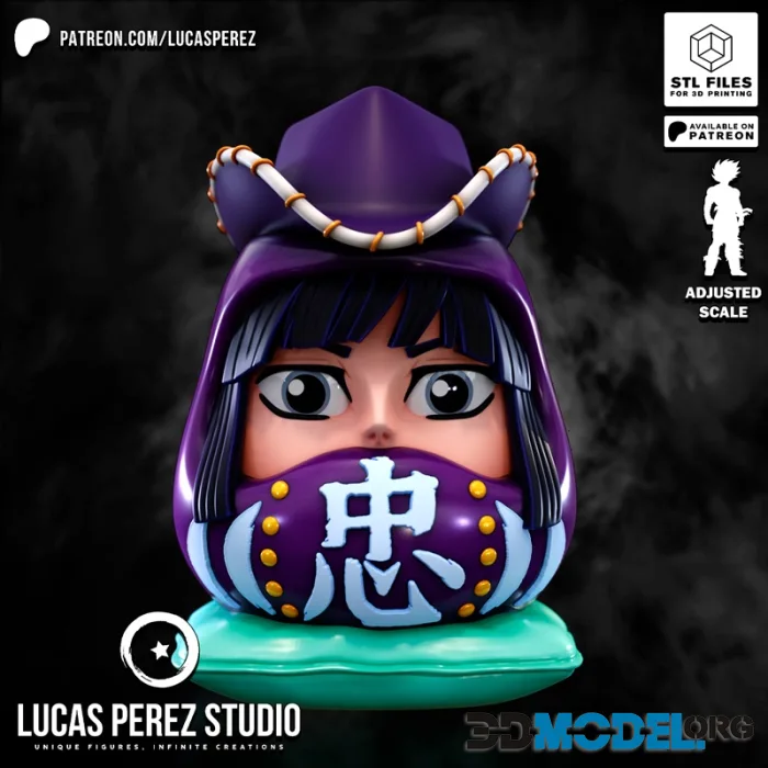 Lucas Perez - Nico Robin Daruma – Printable