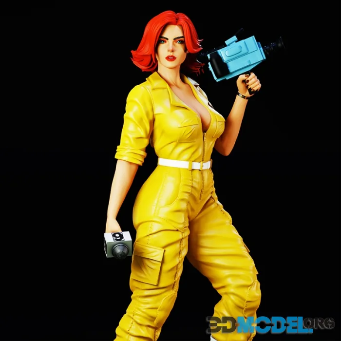 BrunoArt3D - April O'Neil – Printable