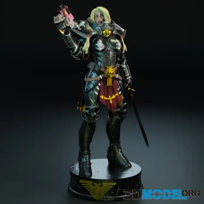 BrunoArt3D - Sister of Battle from Warhammer – Printable