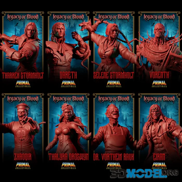 PRIMAL Collectibles - Legacy of Blood August 2025 – Printable