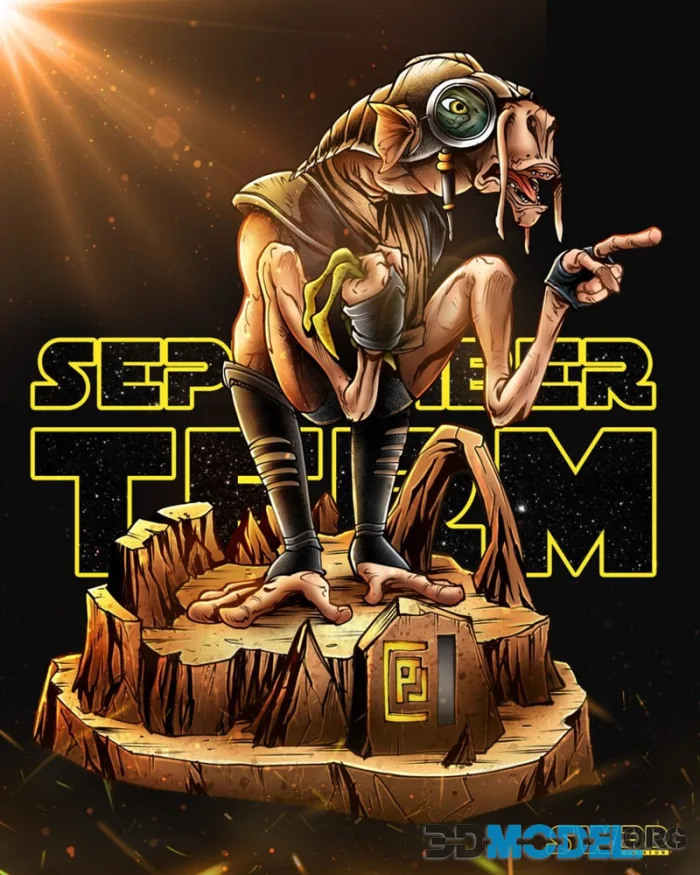 SW3D - Sebulba Sculpture – Printable