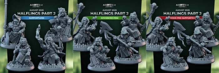 Arbiter Miniatures August 2025 – Printable