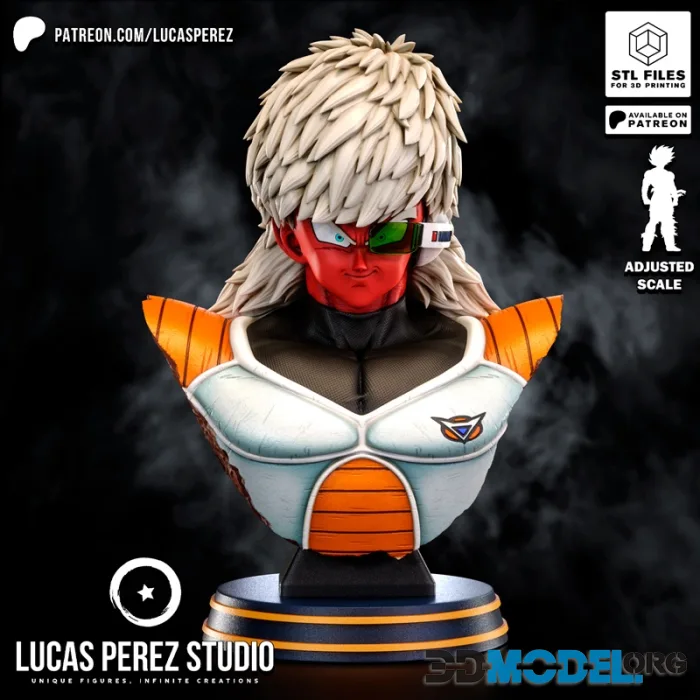 Lucas Perez - Dragon Ball - Jeice Bust – Printable