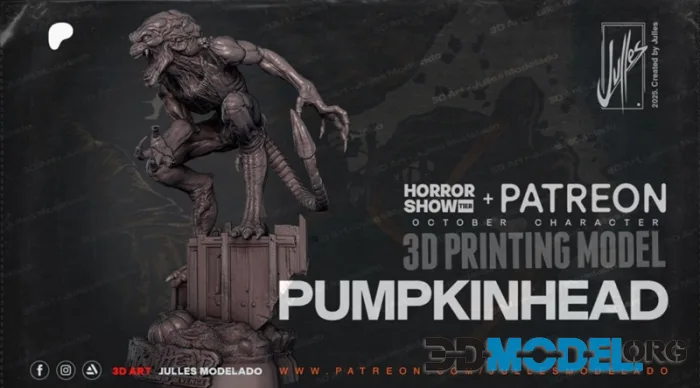 Julles Modelado - Pumpkinhead – Printable