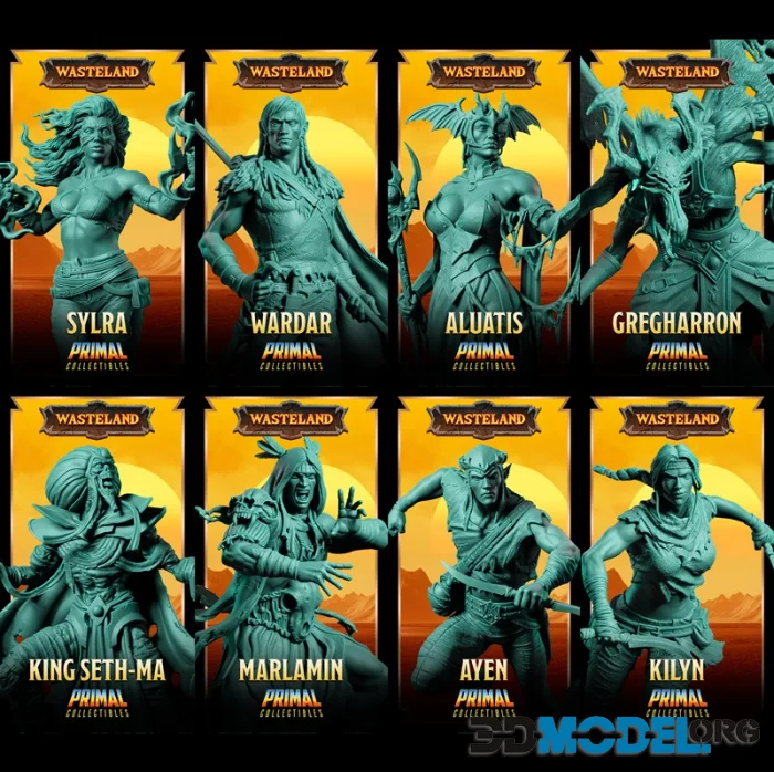 PRIMAL Collectibles February 2025 – Printable