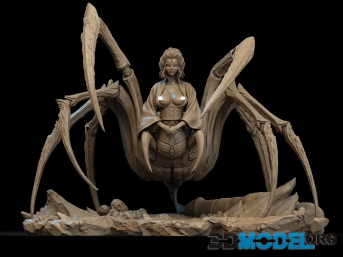 CA 3D Studios - Queen Spider Extra NSFW Version – Printable