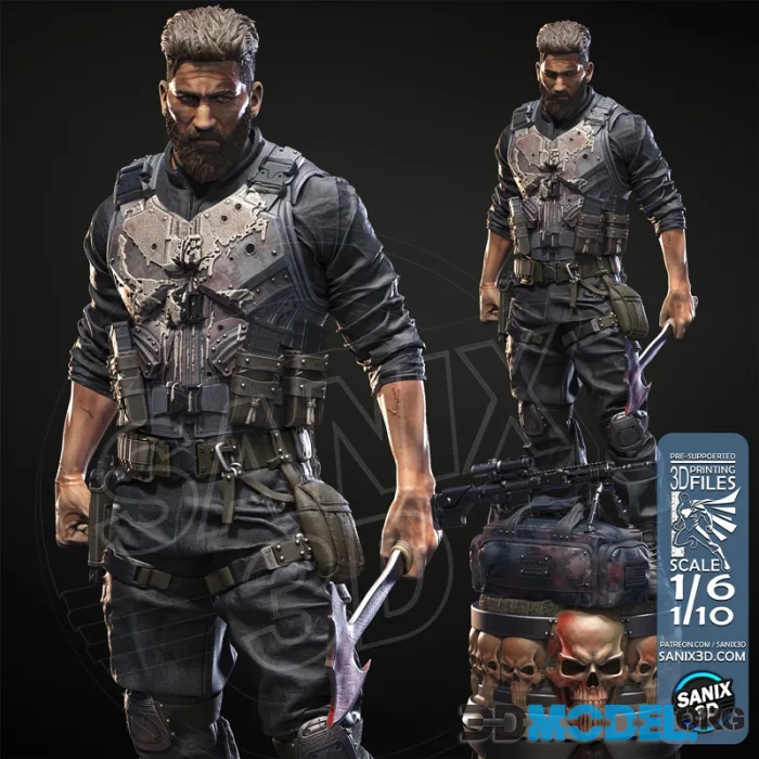 Sanix - The Punisher – Printable