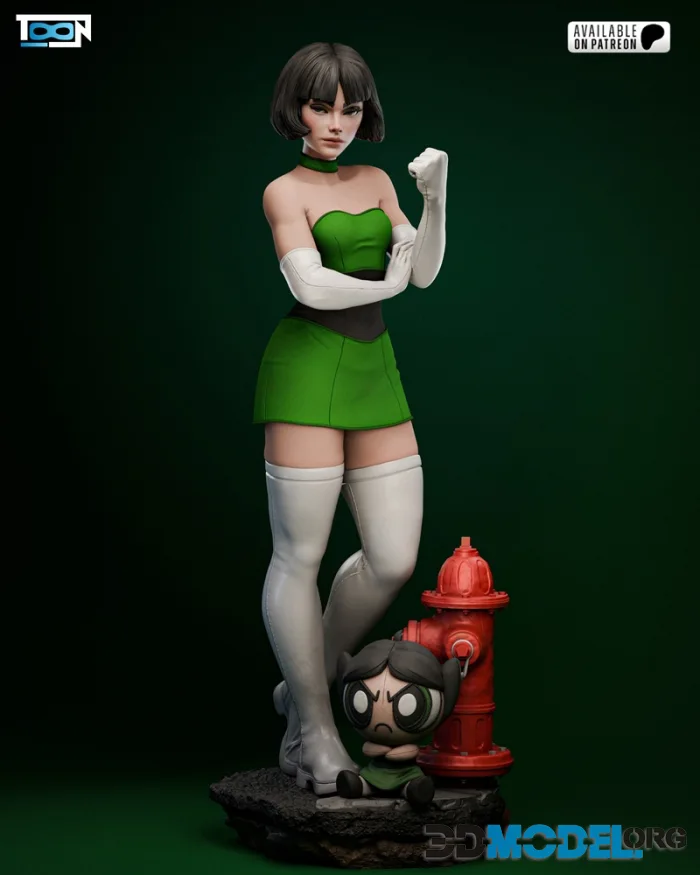 Toon Studios - Buttercup – Printable