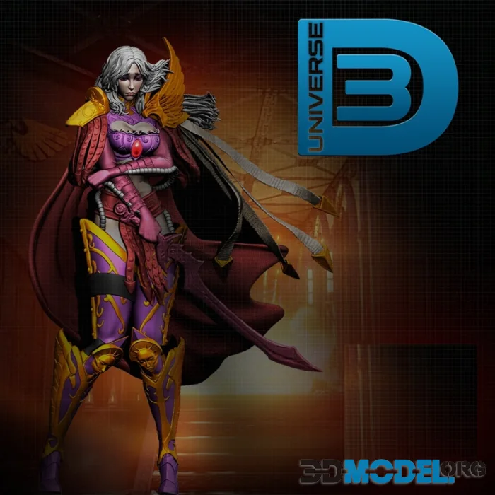 Warhammer Girl – Printable