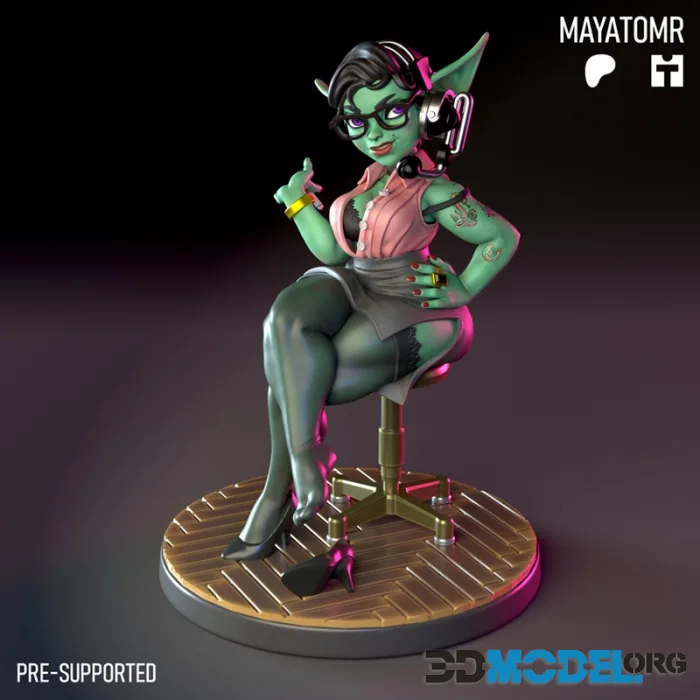 Switchboard Operator Goblin – Printable
