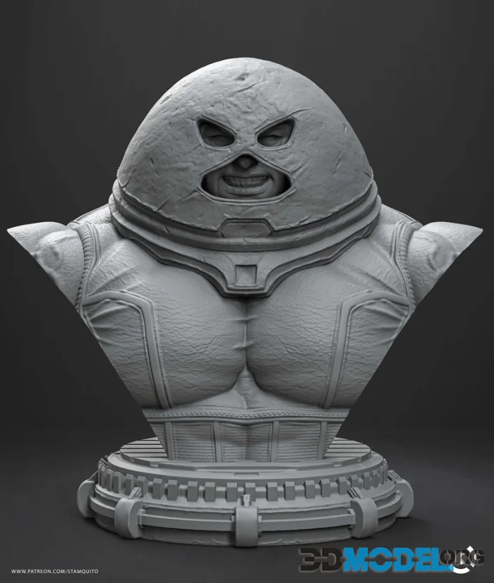 Stayln Quitto - Juggernaut Bust – Printable