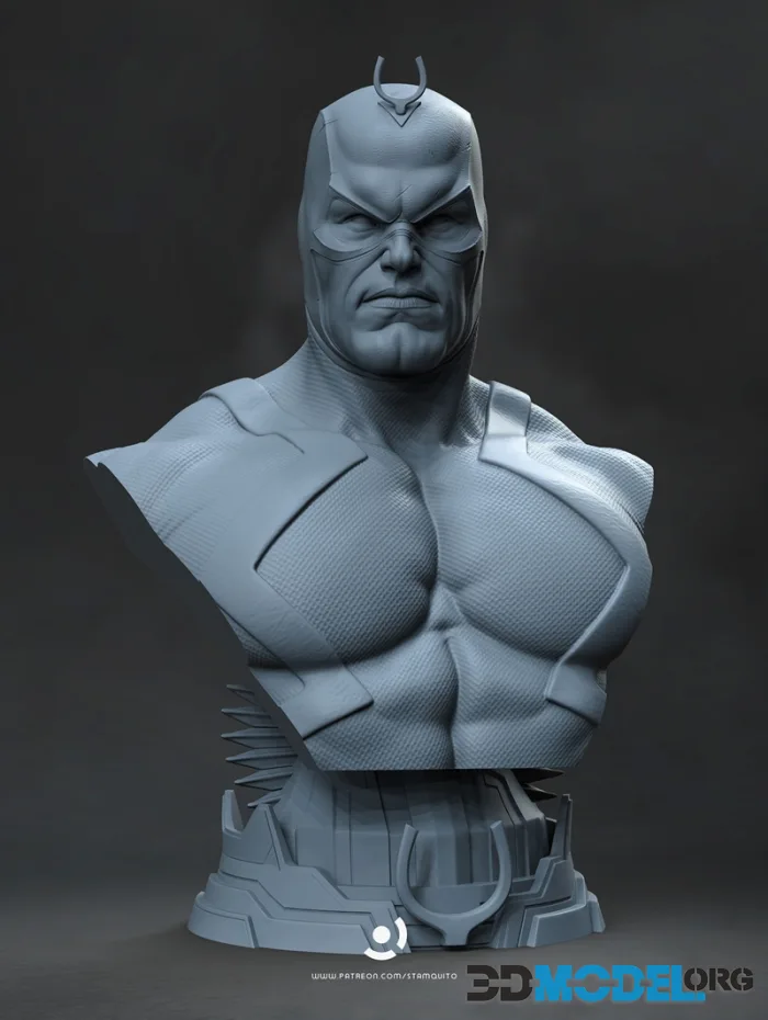 Stalyn Quito - Black Botl Bust – Printable