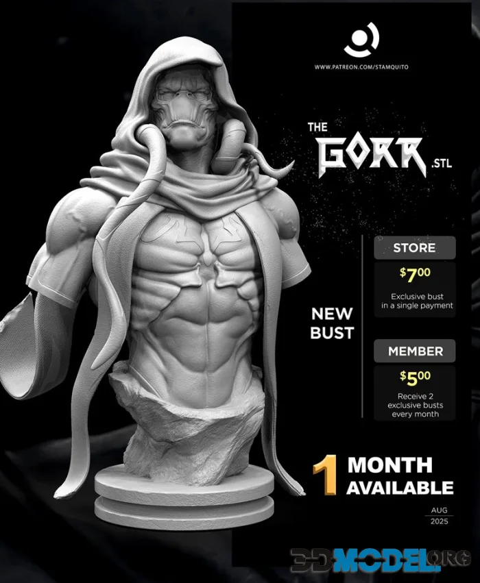 Stalyn Quito - Gorr Bust – Printable