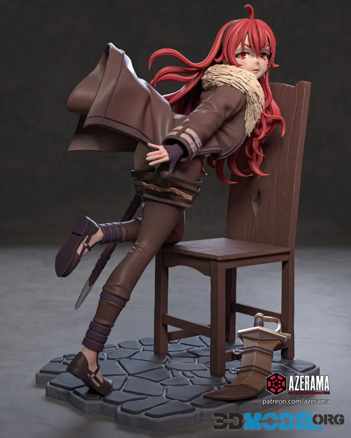 Azerama - Mushoku Tensei - Eris Greyrat – Printable