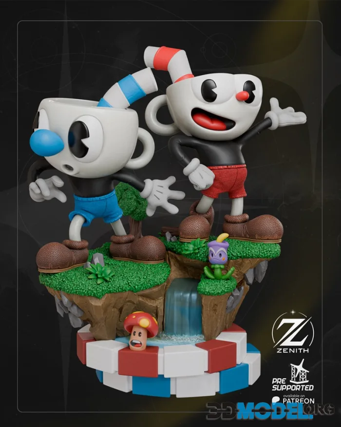 Zenith Studios - CupHead MugMan – Printable