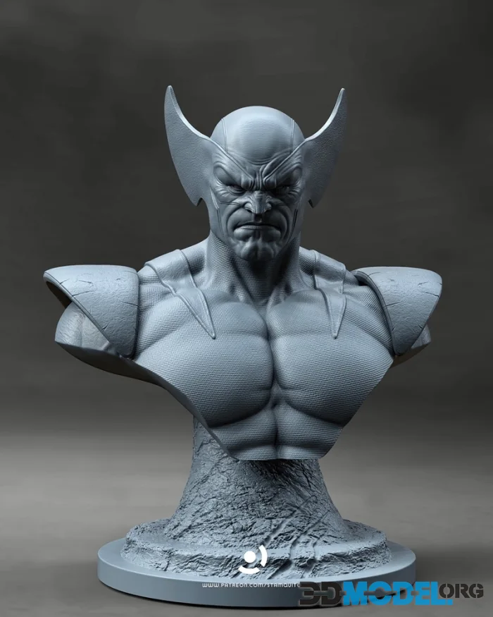 Stalyn Quito - Wolverine Bust – Printable