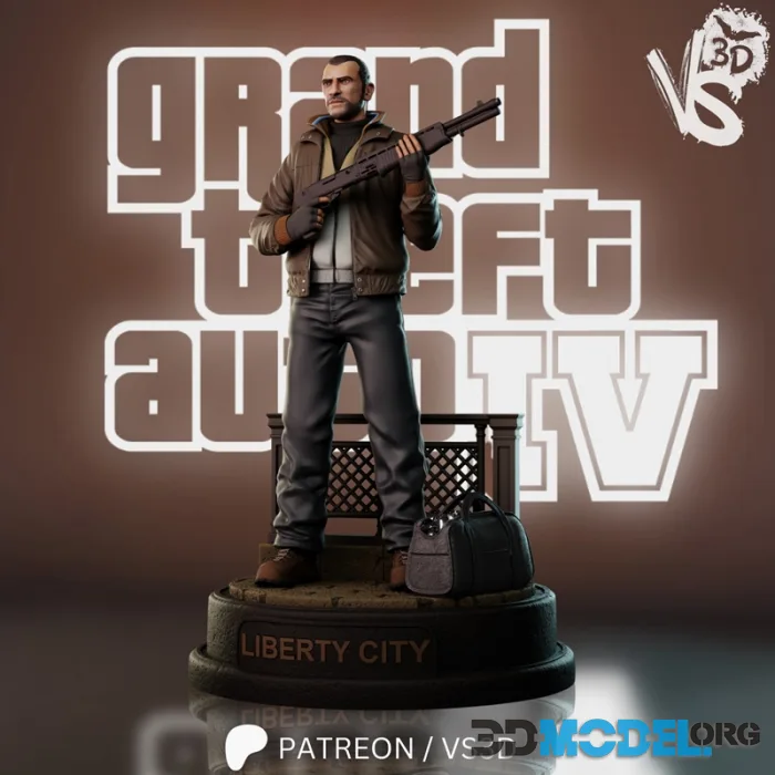 VS3D - Nico GTA 4 – Printable