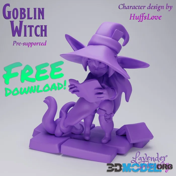 Goblin Witch Girl - Summoning Gone Wild – Printable