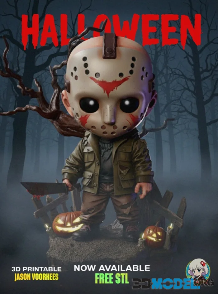 Chibi Station - Jason – Printable