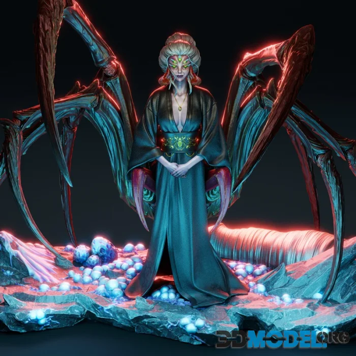 CA 3D Studios - Spider Spirit – Printable