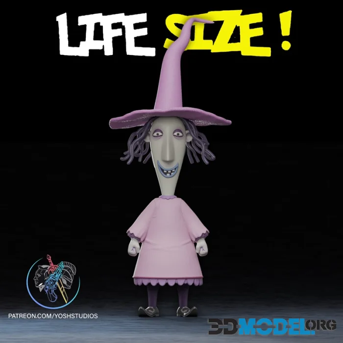 Life Size Shock (Nightmare Before Christmas) – Printable