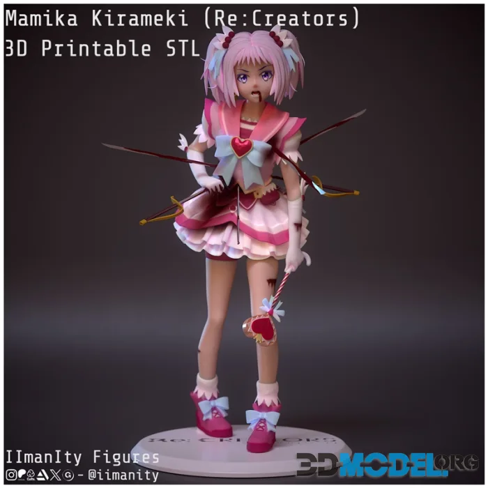 IImanIty Figures - Mamika Kirameki – Printable