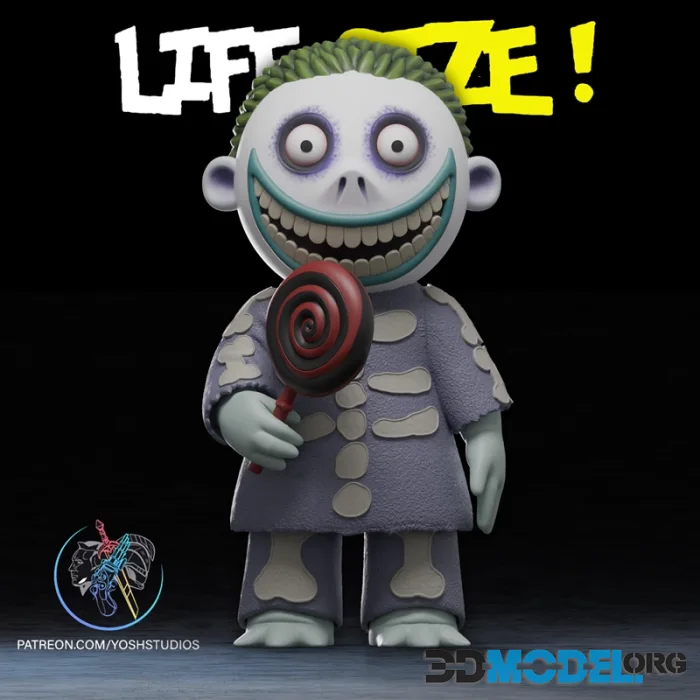 Life Size Barrel (Nightmare Before Christmas) – Printable