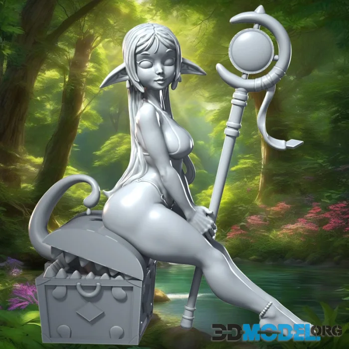 Dungeon pin-ups - Frieren – Printable