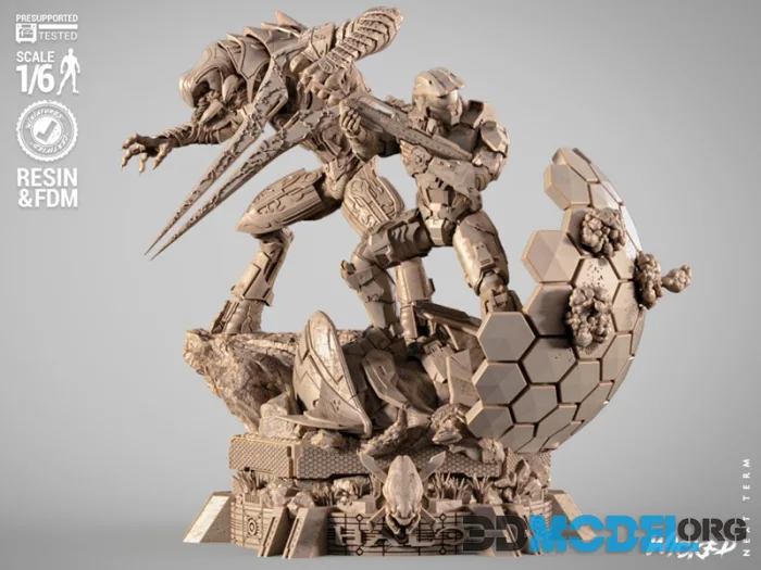 Wicked - Halo Diorama – Printable