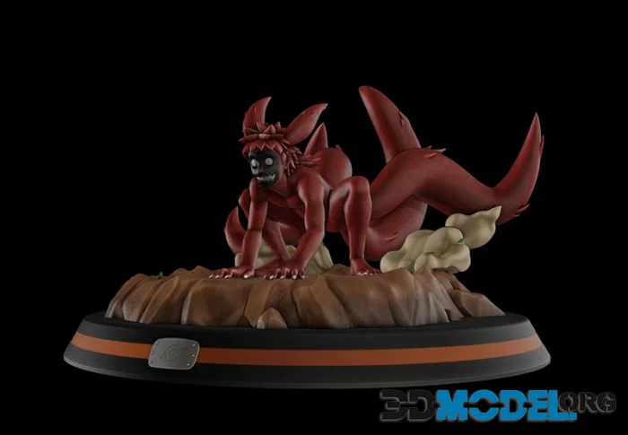 Naruto 4 tails – Printable