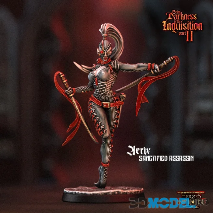 Aerix - Sanctified Assassin – Printable