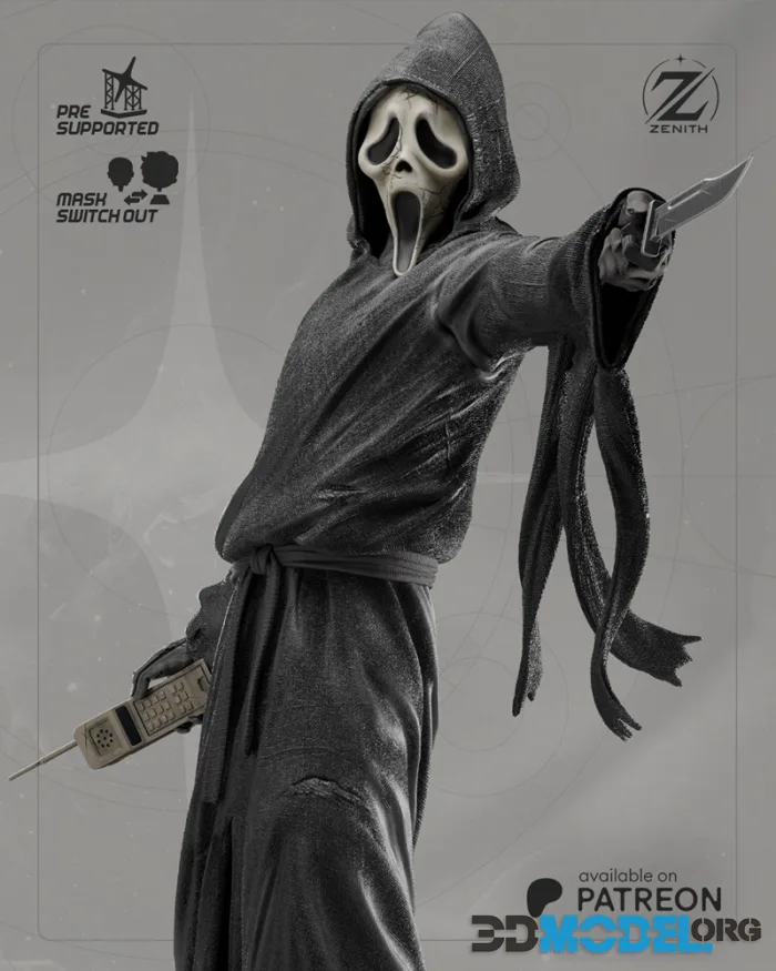 Zenith Studios - Ghostface – Printable