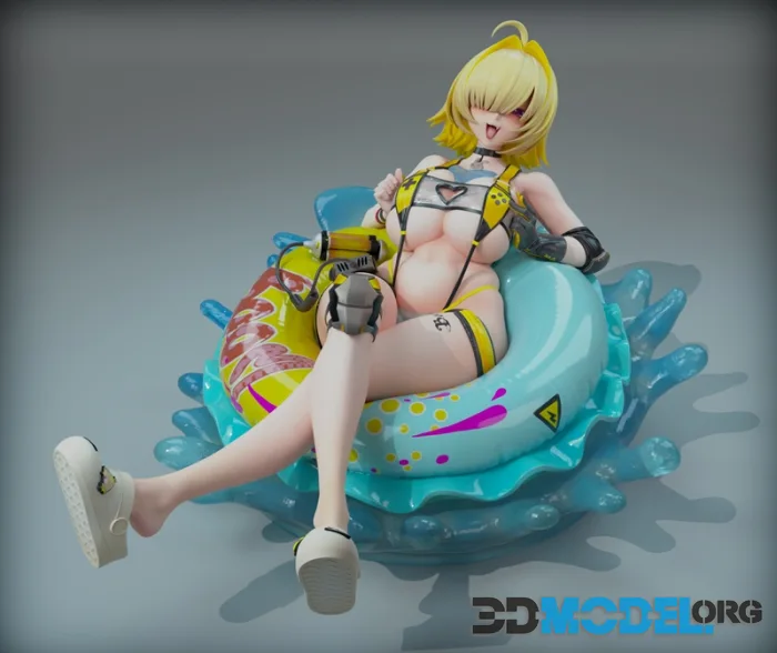 Rubim Figure - Nikke Elegg BOOM and SHOCK – Printable