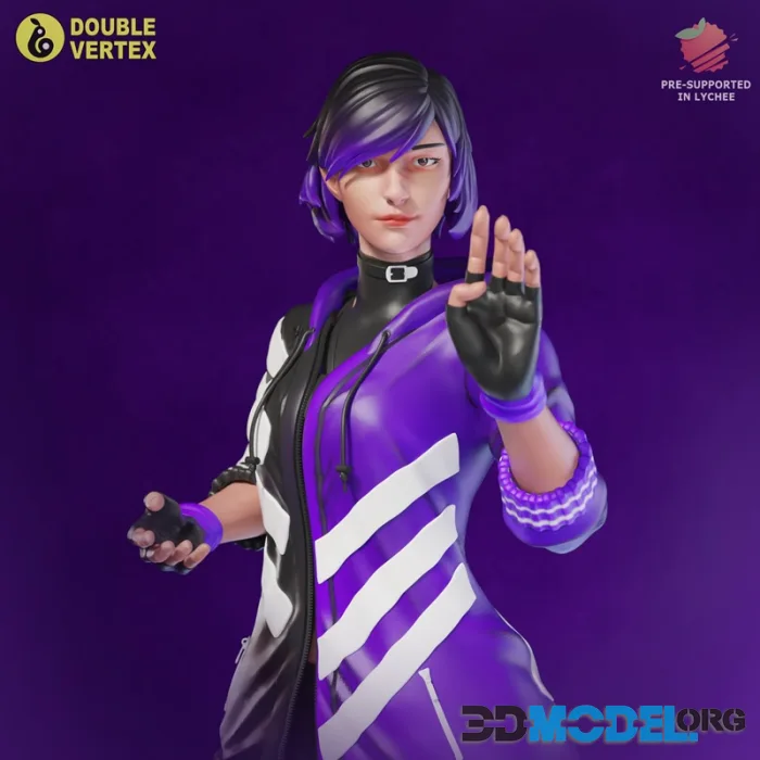 Double Vertex - Reina Mishima - Tekken 8 Fanart – Printable