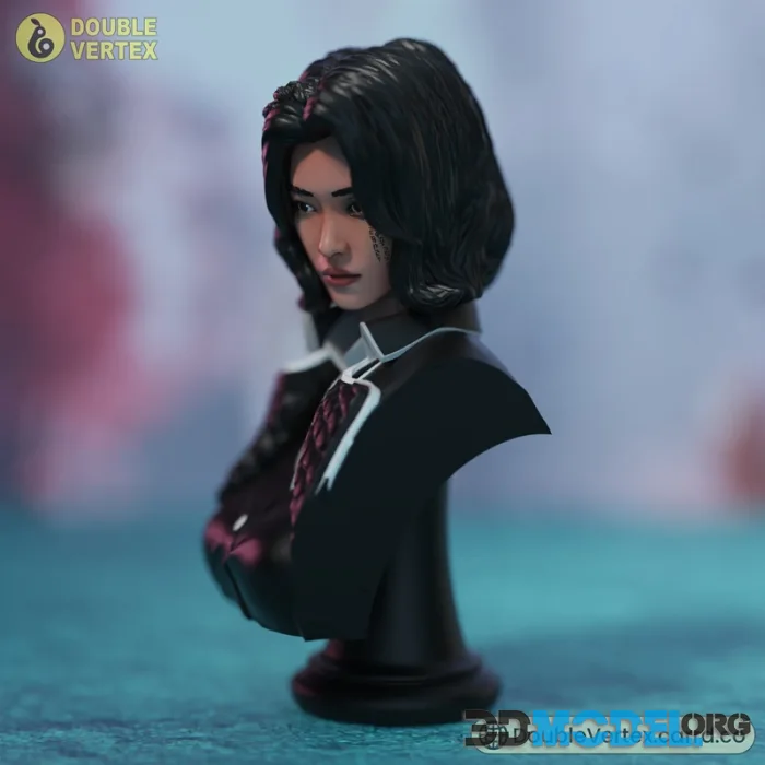 Double Vertex - Lune - Clair Obscur Expedition 33 Game Bust – Printable