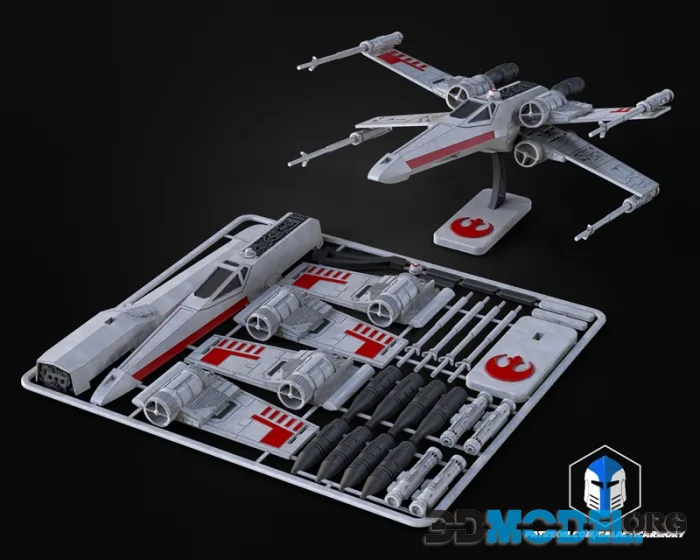 X-Wing Kit Card – Printable