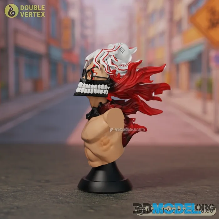 Double Vertex - Okarun Takakura Ken - Dandadan Bust – Printable