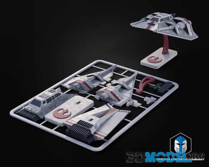 Snowspeeder Kit Card – Printable