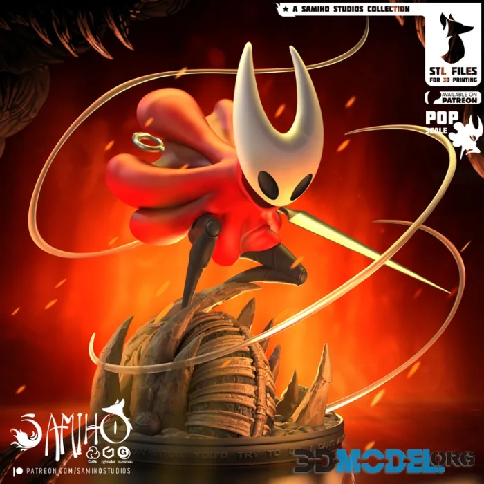 Samiho Studios - Hornet Silksong – Printable